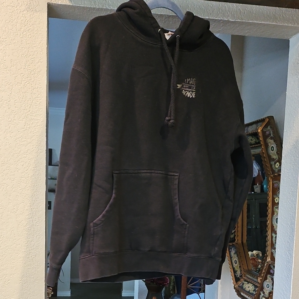 Vintage Independent Trading Company "EMAGE" DENVER 2001 Men's Black Hoodie L